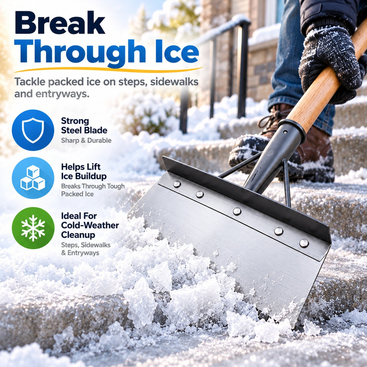 Take On Packed Ice.