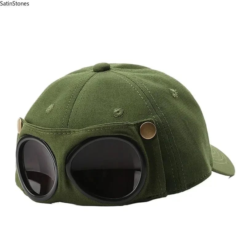 🧢🕶 Glasses-Friendly Baseball Cap - 100% Cotton