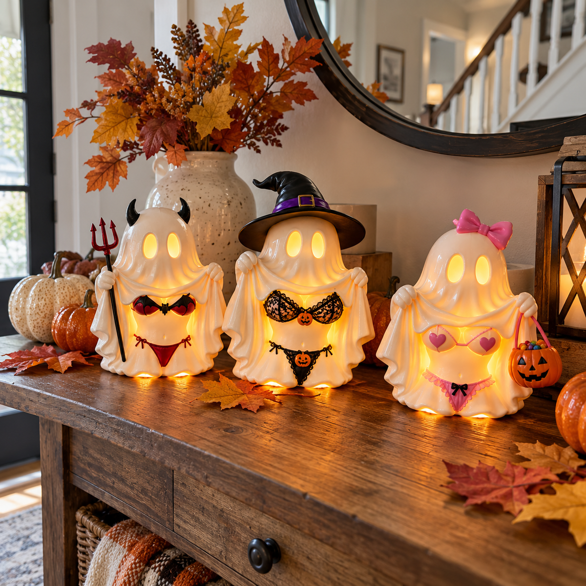 Cheeky Ghost Halloween Decor