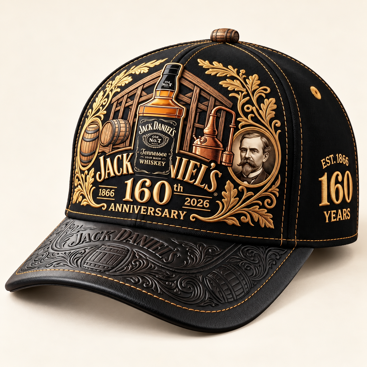 Jack Daniel's 160th Anniversary Limited Edition Cap