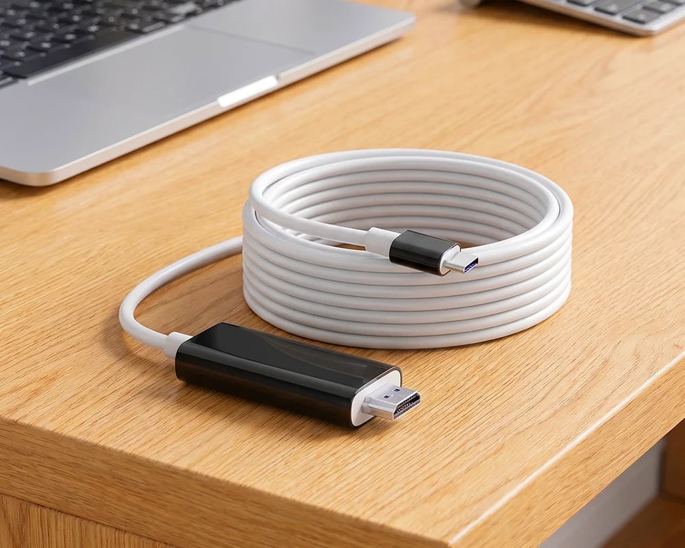 ๐ฎ๐ฒ 2M USB-C to HDMI Cable โ 4K Display & 100W PD Charging for Switch, Phones, Tablets & Laptops