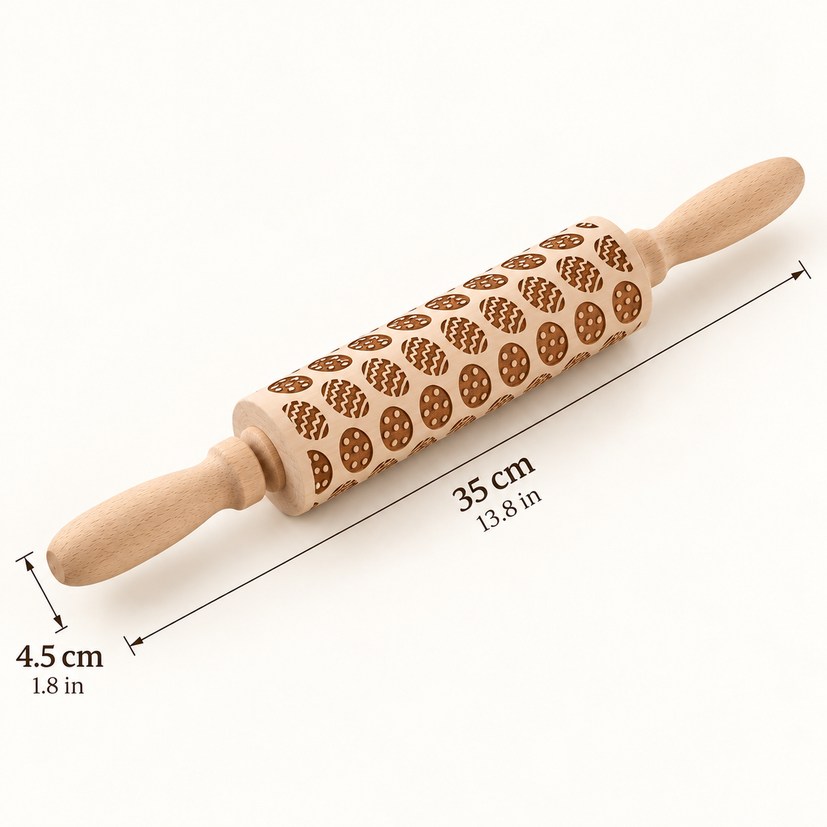 🍪🎄 Patterned Cookie Baking Roller – 100+ Designs for Festive Homemade Treats