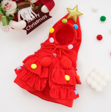 ๐พ Autumn Winter Christmas Pet Clothes for Cats & Dogs, Warm Festive Puppy Kitten Outfit, Cute Holiday Costume, Soft Cozy Pet Sweater for Small Medium Pets
