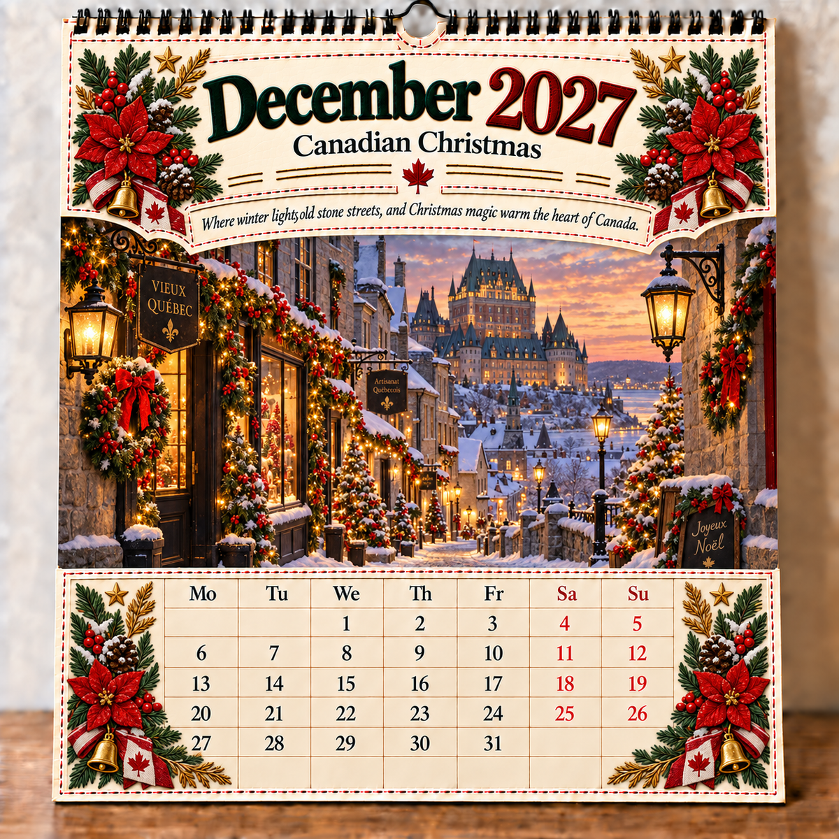π¨π¦π 2027 Canada 160th Anniversary Wall Calendar ππ¨π¦