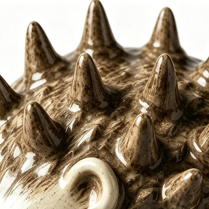 ๐ Save 55% Today! โจ Cute Resin Hedgehog Ring & Trinket Holder