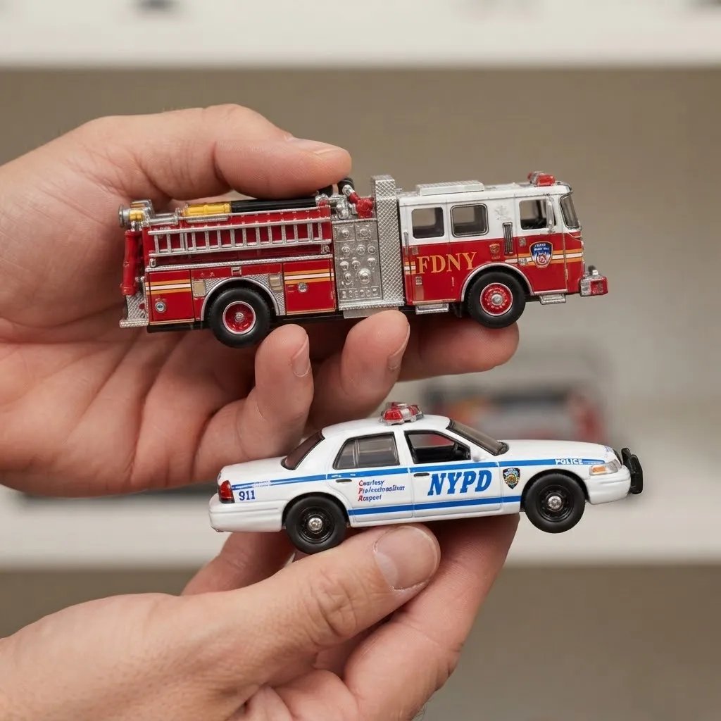 25th Anniversary Never Forget 9/11 Memorial Die-Cast Vehicle Set