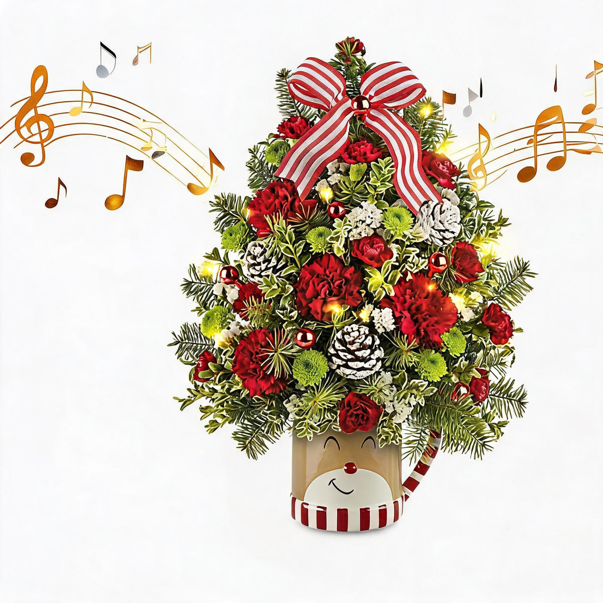 🌲 Pop-Up Christmas Tree Card ✨ Turns Into Freestanding Festive Table Decor