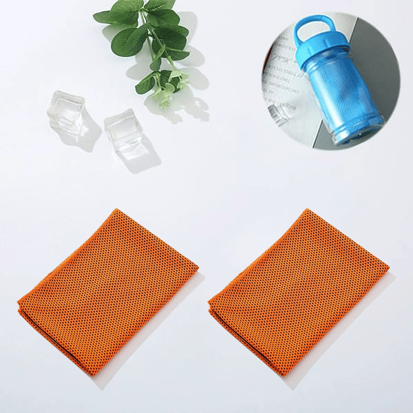 BUY 1 GET 1 FREEšCooling Bottle - Cold Sweat Towel You Can Use Anywhere, Anytime! Reusable Soft Absorbent Cooling Portable