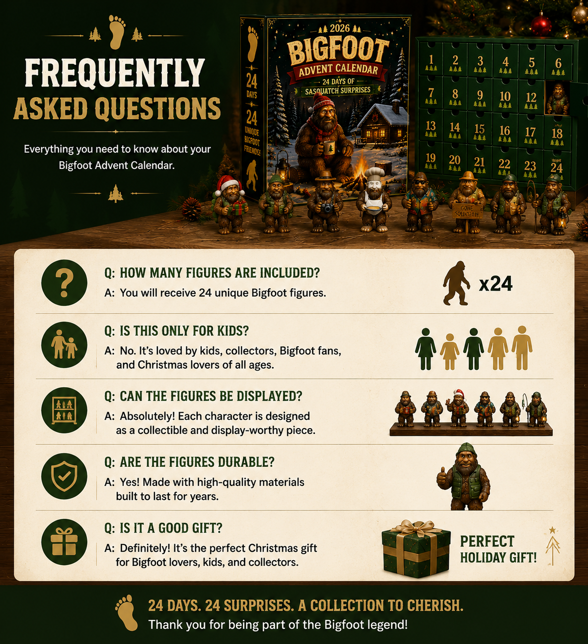 🦶24 Days Of Bigfoot Magic 🎄 A Christmas Countdown Filled With Legendary Surprises