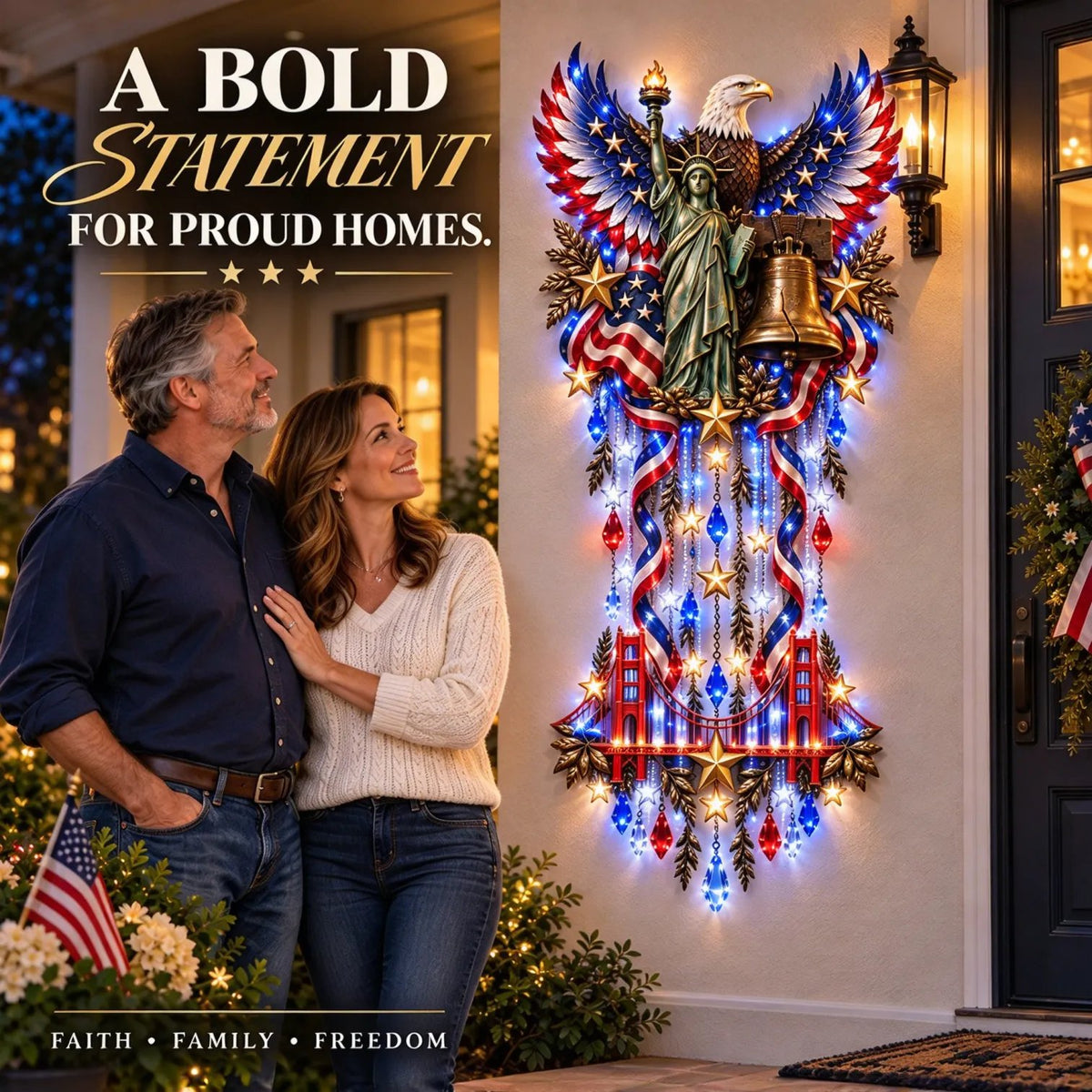 π¦
American Pride LED Waterfall Wall Decor