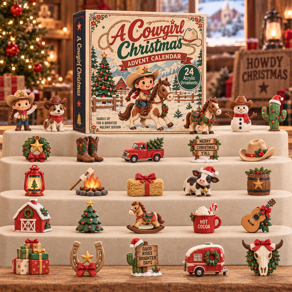 🤠🎄 24 Days of Western Christmas Charm – Cowgirl Holiday Collector Countdown 2026