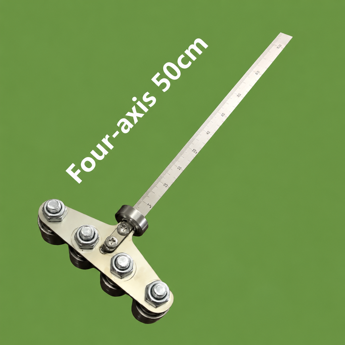 π Straight-Edge Double Axis 50cm Positioning Calipers β Precision Measuring Tool for Woodworking
