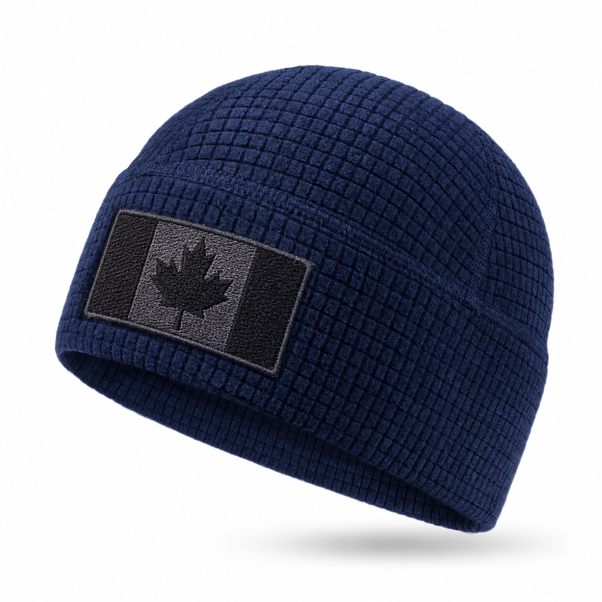Flag Embroidery Waffle Watch Cap