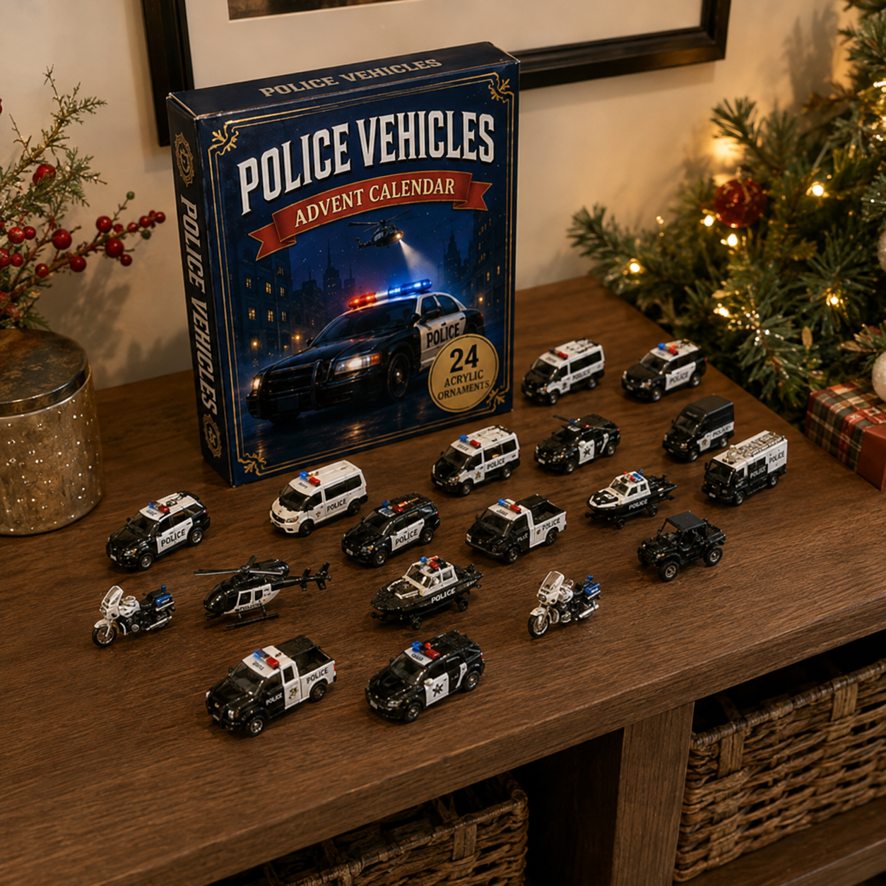 Police Vehicles Fleet Advent Calendar 2026