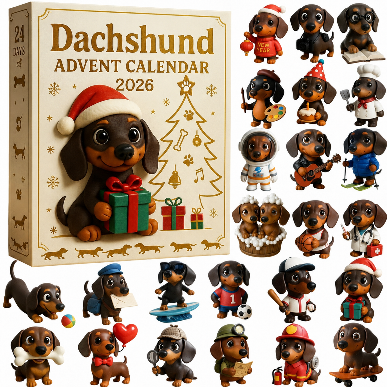 ππΎ 2026 Dachshund Advent Calendar πΆβ¨
