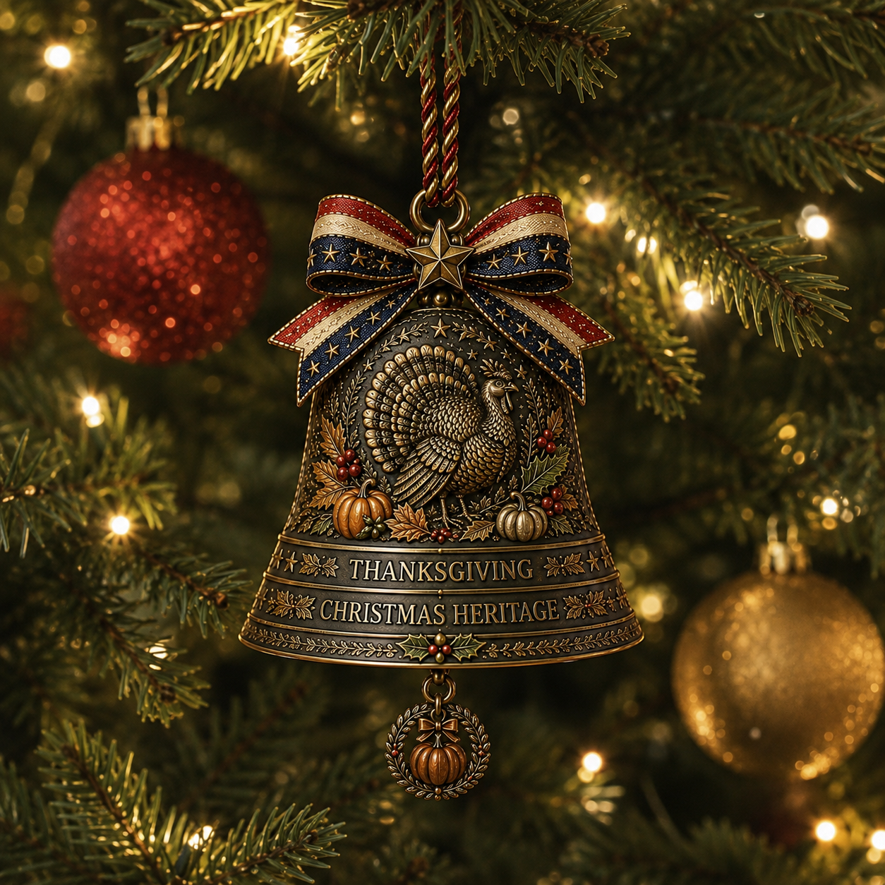 🎄🇺🇸 America 250th Anniversary Christmas Bell Collection