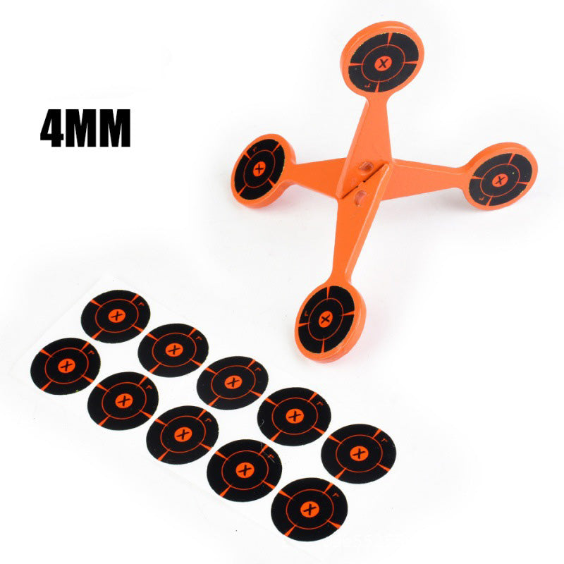 ✨4mm Steel Reactive Rolling Target – Self-Resetting Outdoor Practice Target