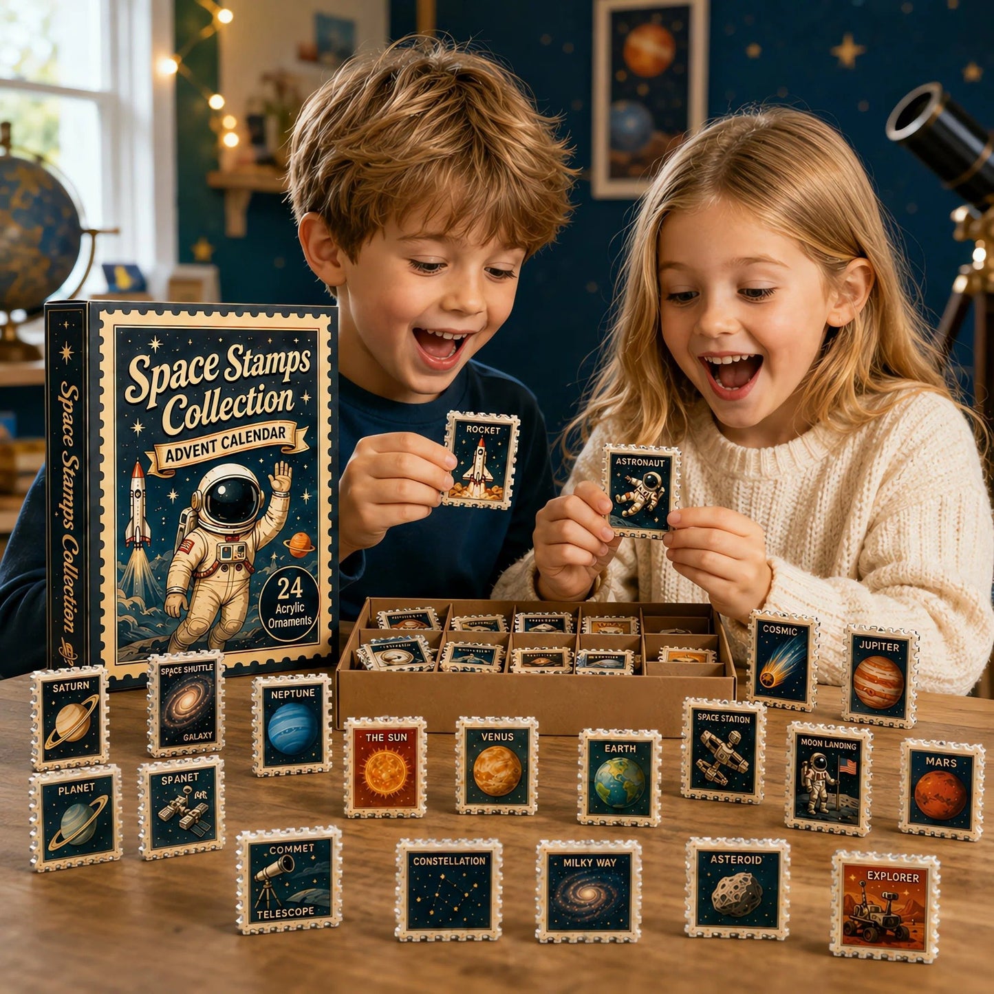 🌌🎄 24 Days Beyond the Stars – Cosmic Christmas Collector Countdown