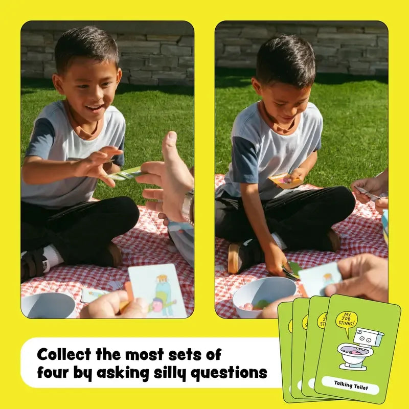 🔥LAST DAY 49% OFF - 🦄Hilarious Go Fish Card Game for Kids & Families