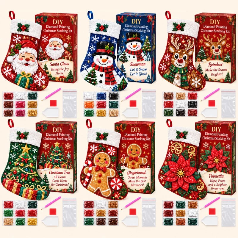 π
β¨ DIY Diamond Painting Christmas Stocking Kit - π Make a Christmas Stocking Theyβll Remember