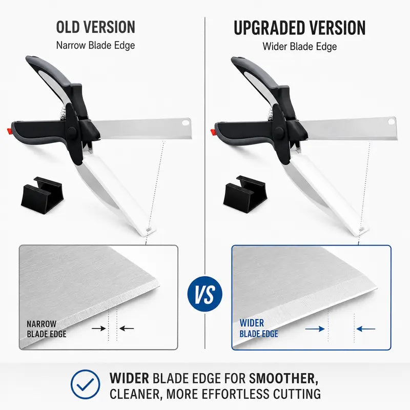 🧑🍳 2 in 1 Kitchen Scissors for Food - Stainless Steel Cutting Board Scissors with Safety Lock