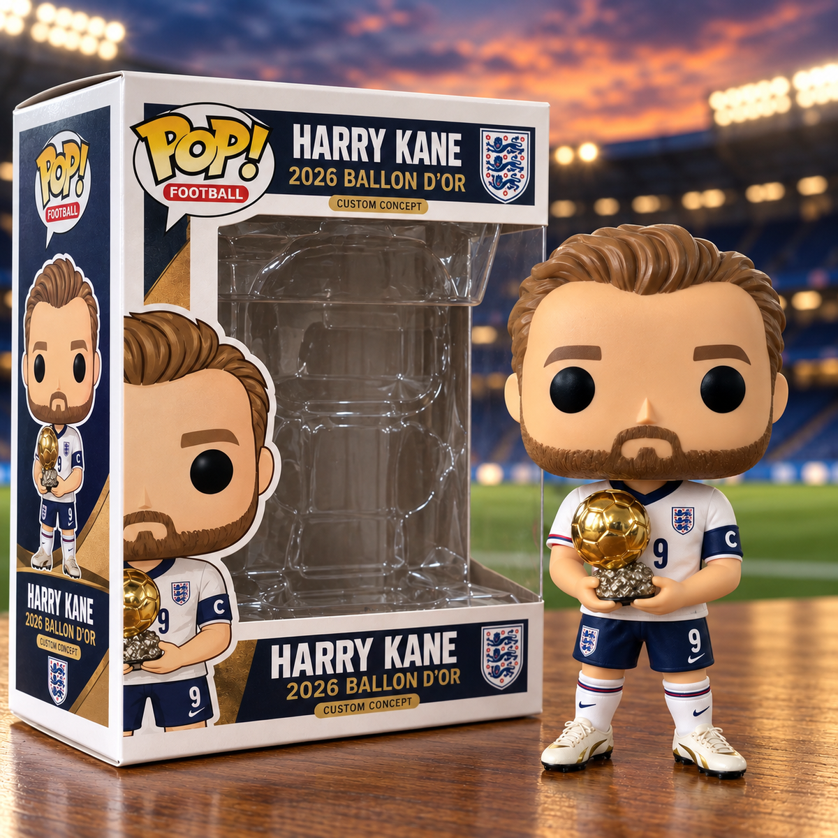 The Hurricane 2026 Golden Ball Concept Collectible