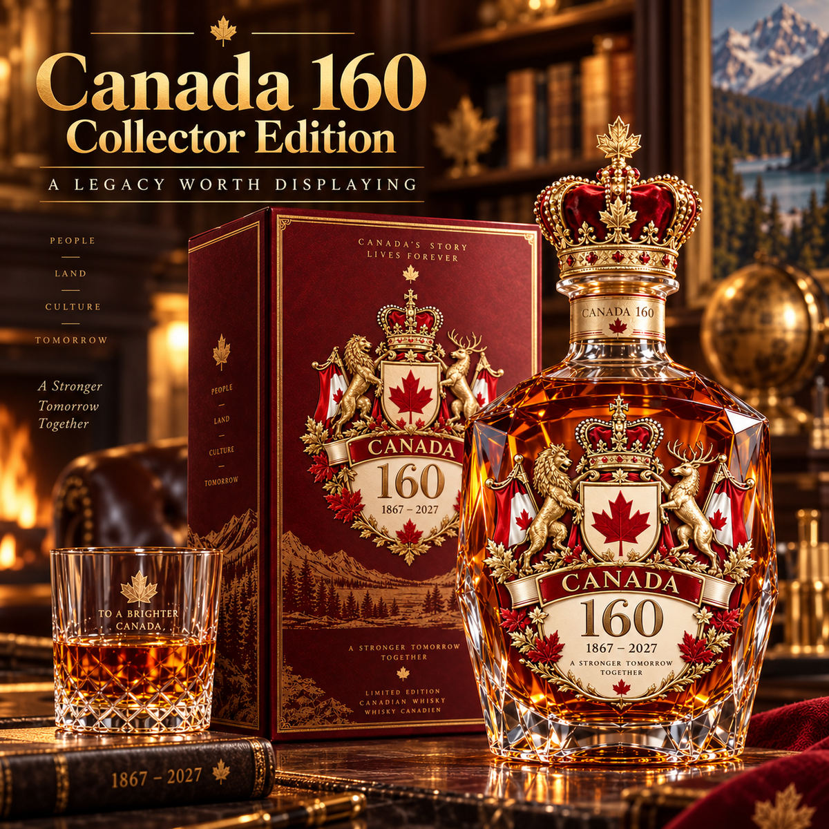 ππ¨π¦ Canada 160 Collector Decanter π₯β¨
