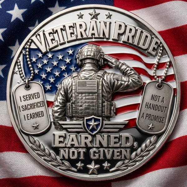 🎖️DD-214 Veteran Honor Belt Buckle - Crafted By VETERAN 'Robert Smith'