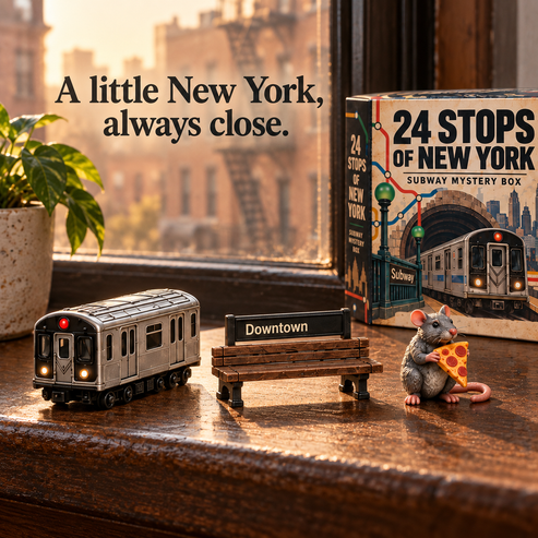 π 24 Stops of New York β Subway Mystery Advent Calendar π½