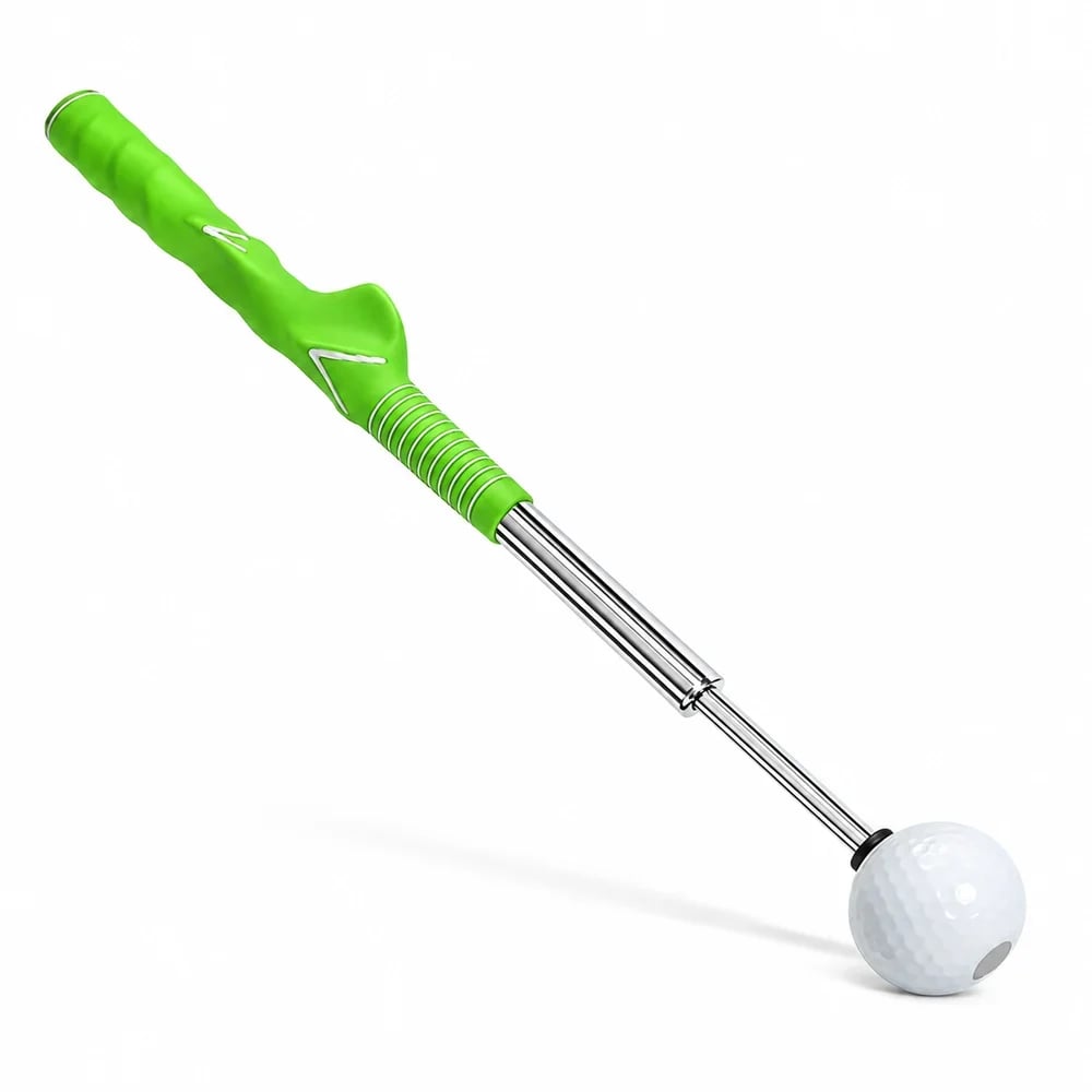 💥🏆Golf Grip Practice Tool with Contoured Handle and Ball End
