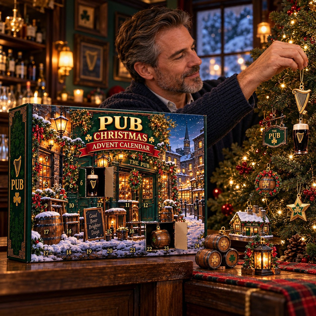 π Irish Pub Christmas Countdown Calendar