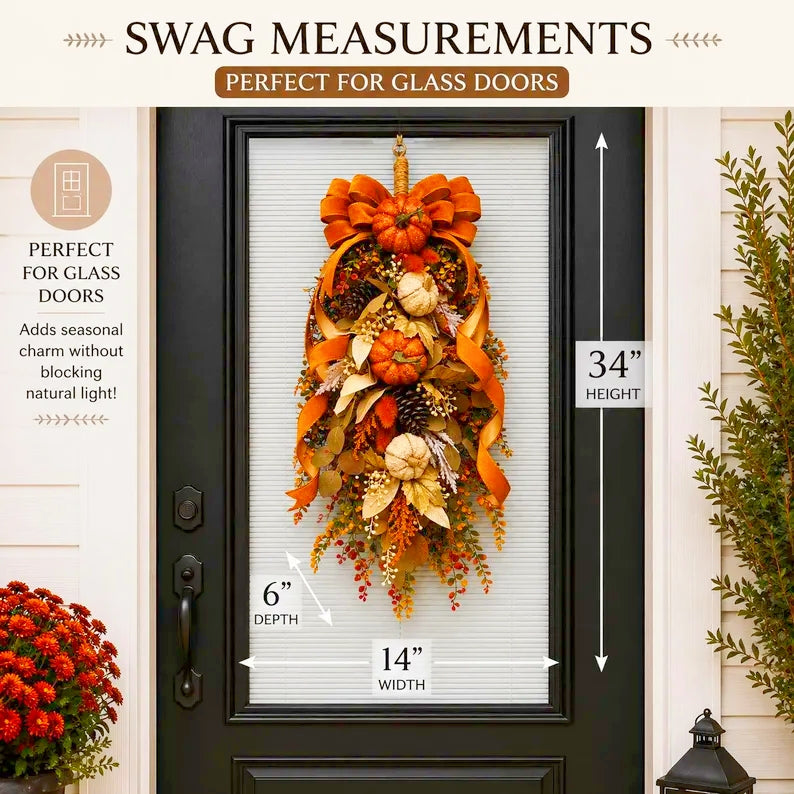 🍂Fall Wreath for Front Door