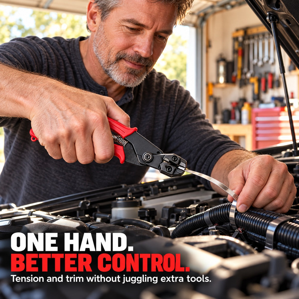 Less juggling. More control.