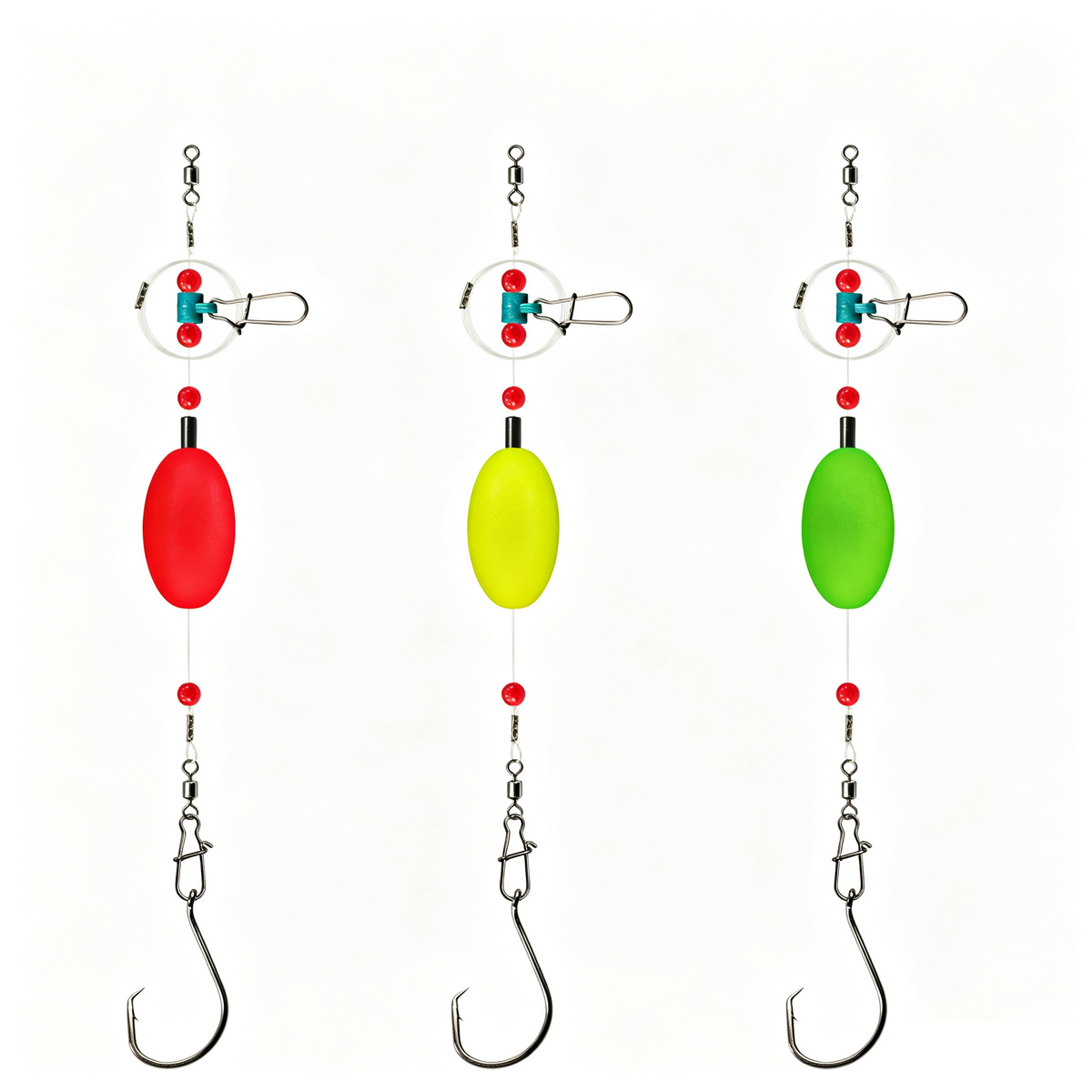 π’π’40% OFF !! β° Pre-Tied Surf Fishing Rigs: High-Buoyancy Floats, Forged Circle Hooks, 90lb Leader, Ready to Use
