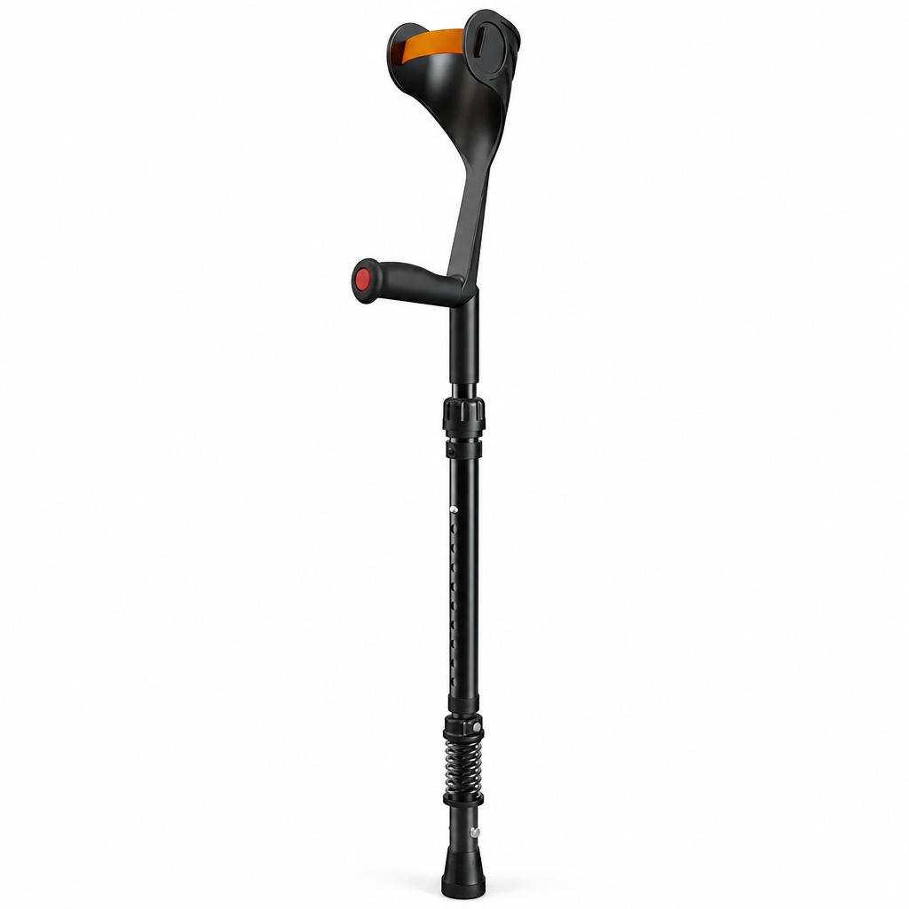 🦯 Foldable Forearm Mobility Aid – Adjustable, Non-Slip Support for Everyday Walking & Recovery