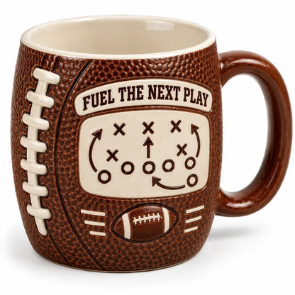 🏈🔥 Game Day 3D Football Mug – 5 Fun Ceramic Designs for Coffee, Beer & Sports Fans