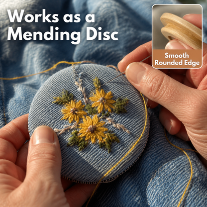🧶Complete 16-Hook Visible Mending Loom Kit – Repair Sweaters, Socks & Denim