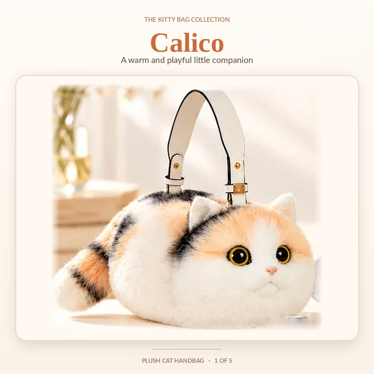 🎉🐱 Plush Cat Handbag – Ultra-Soft Kitty Purse for Cat Lovers & Cute Everyday Outfits
