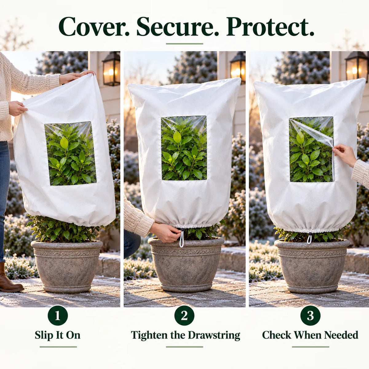 ❄️🌿 Winter Garden Shield Cover – Frost & Cold Protection for Outdoor Plants