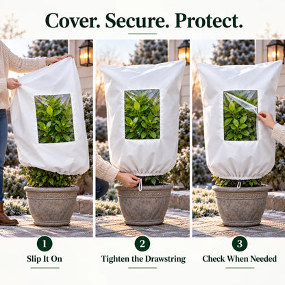 ❄️🌿 Winter Garden Shield Cover – Frost & Cold Protection for Outdoor Plants
