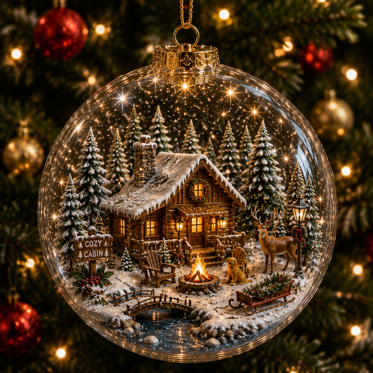 ⏰ Limited anniversary edition✨Christmas landscape decorations
