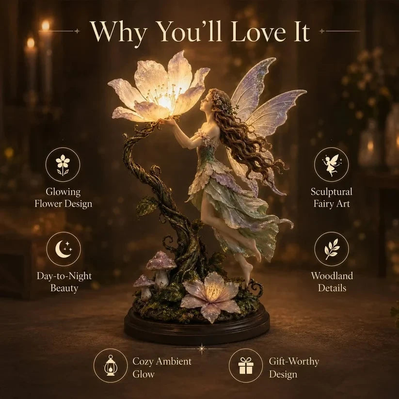 Why you'll love the enchanted fairy flower lamp