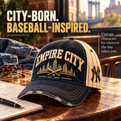 🧢 Vintage Empire City New York Baseball Cap