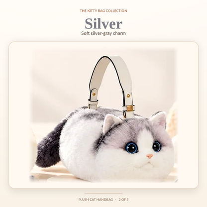 🎉🐱 Plush Cat Handbag – Ultra-Soft Kitty Purse for Cat Lovers & Cute Everyday Outfits