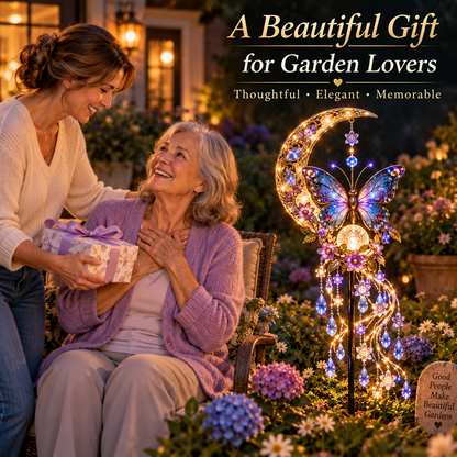 🦋✨ Butterfly Moon Garden Cascade™ – Turn Your Garden Into a Fairytale