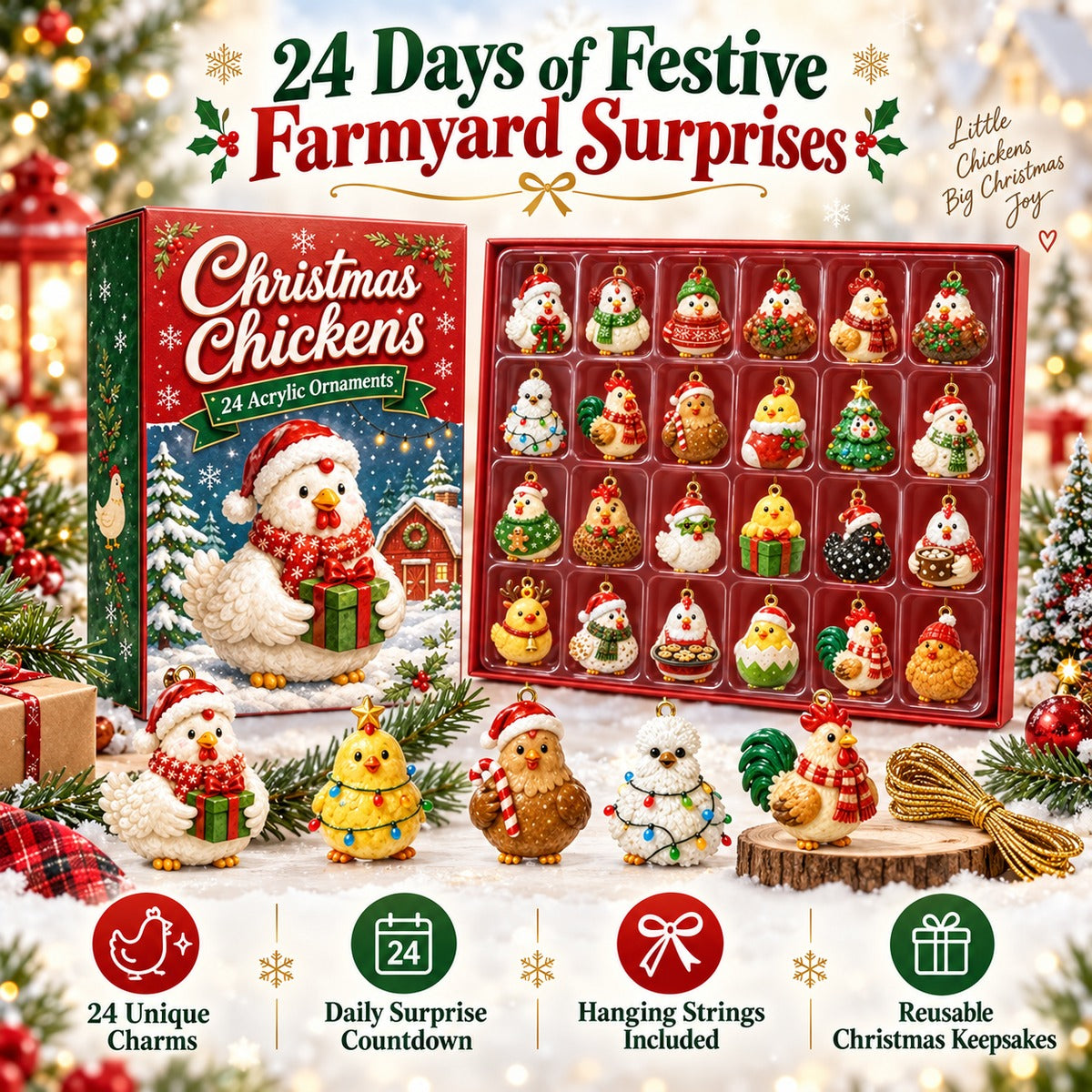 24 days of festive farmyard surprises