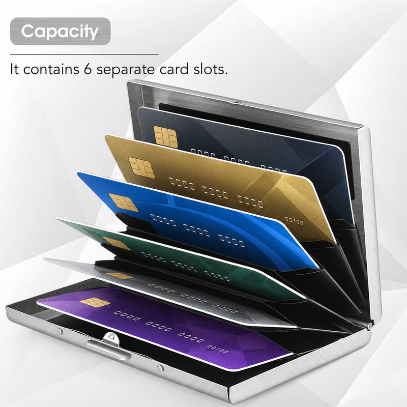 💳 Stainless Steel RFID-Blocking Card Holder🎁