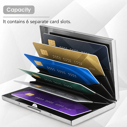 💳 Stainless Steel RFID-Blocking Card Holder🎁
