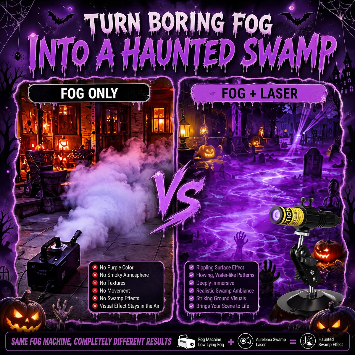 Halloween Laser Swamp Light