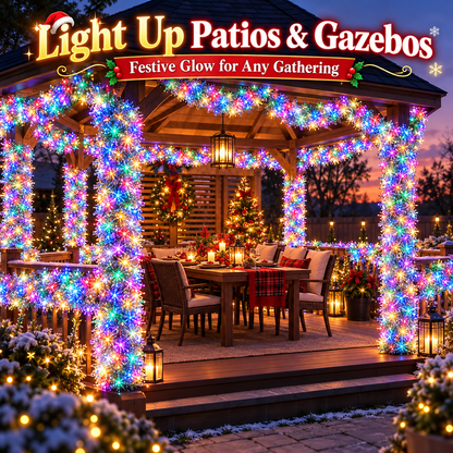 🎅 LED Christmas Tinsel Strand – Bright, Flexible & Festive
